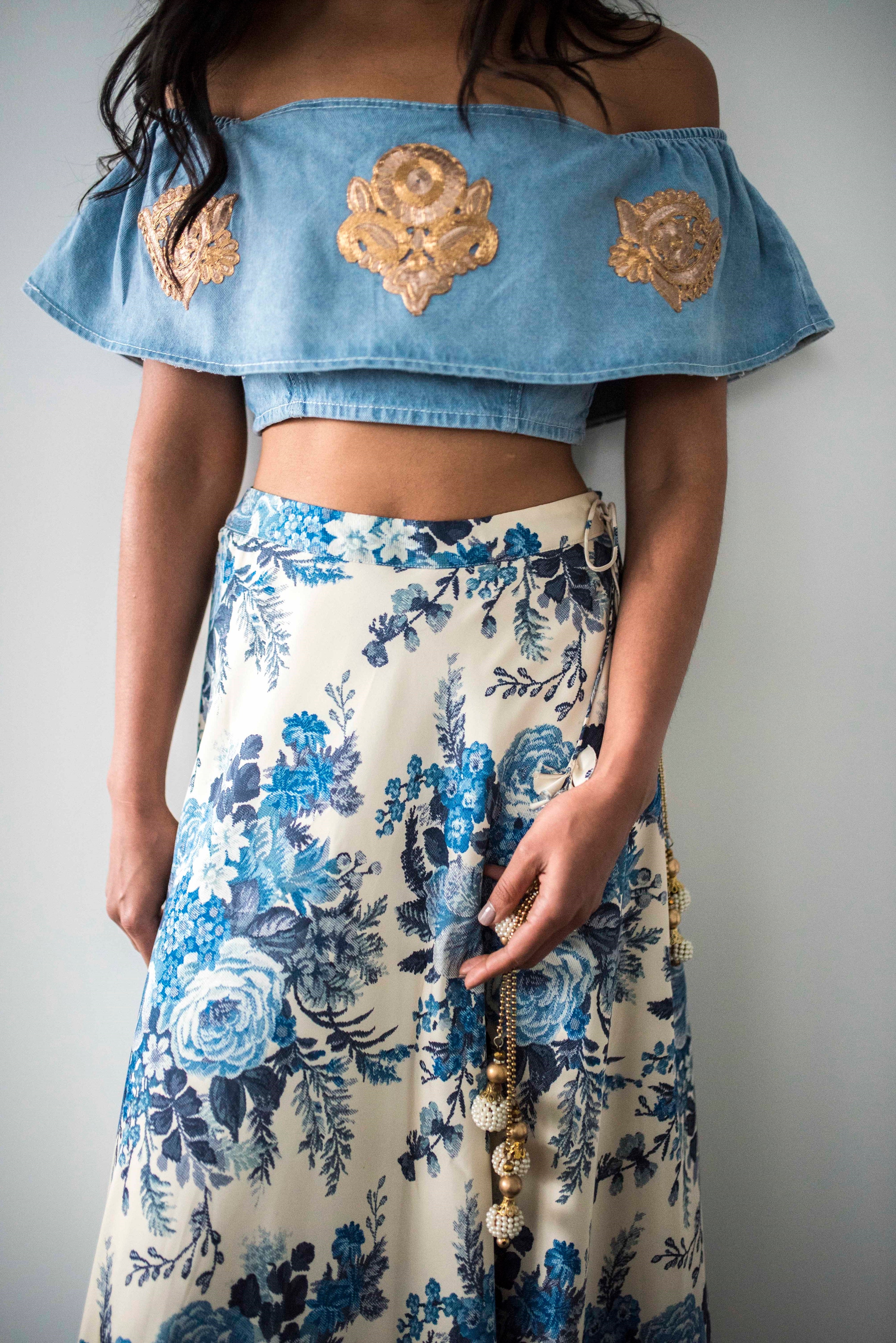 Blue Hues Skirt